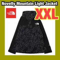新品タグ付き★XXL★ノースフェイス ノベルティマウンテンライトジャケット 黒