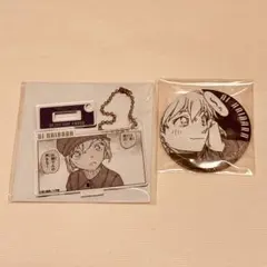 灰原哀　缶バッジ＆アクリルキーホルダー　名探偵コナン 公式アプリ限定　vol.2