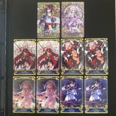 fgo アーケードカード　フェイタル　10枚セット