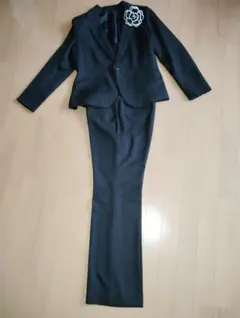 レディーススーツ　ストライプ　上下