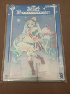 雪ミク 一番くじB賞 雪ミク2026 ビッグアクリルスタンド