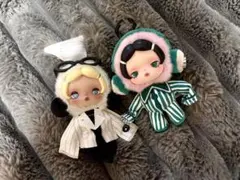 POPMART スカルパンダ Off Mode ぬいぐるみ　NoAdulting