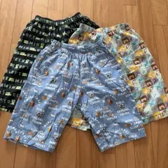 UNIQLO Minecraft 半ズボン 3点セット 130cm