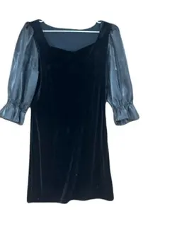 SHEIN ベロアワンピース