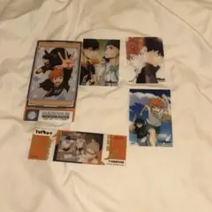 ハイキュー‼︎ブックマーク、クリアカードセット