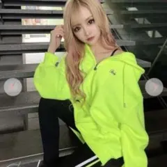 Rady❣️ 蛍光イエロー フードセットアップ 2025年最新】Rady蛍光イエローの人気アイテム - メルカリ