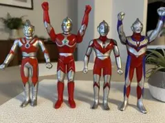 ウルトラマンヒーロー ソフビ 4体セット