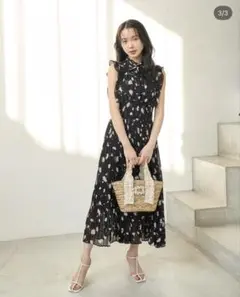 SNIDEL Sustainable20周年プリントワンピース