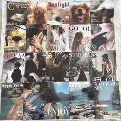 コラージュ　ペーパー　20枚　セット　まとめ　素材　日記　紙もの　おすそ分け