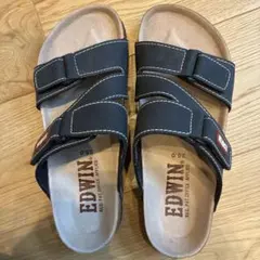EDWIN（エドウィン）ダブルベルトコンフォートサンダル （EW9128）箱無しのサムネイル