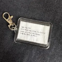 EXO ベッキョン アンコン メッセージ 紙吹雪 キーホルダー ベクヒョン