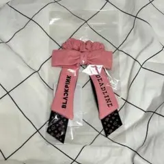 BLACKPINK リボンシュシュ -DEADLINE LOGO-（PINK