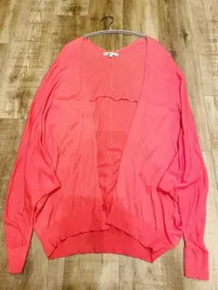 美品 アンドバイピンキーアンドダイアン ドルマンスリーブカーディガン