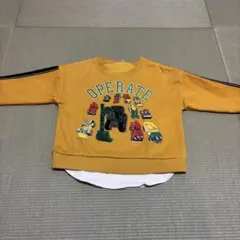 スパンコール 裏起毛 トレーナー 110 cm