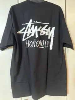 STUSSY ハワイ限定　ホノルルTシャツ黒【未使用品】 新品】Stussy ステューシー ホノルル 限定Tシャツ ブラック M