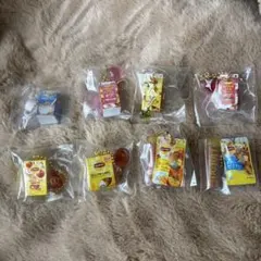 Lipton ミニチュアチャーム＆グミ　コンプリート　全8種