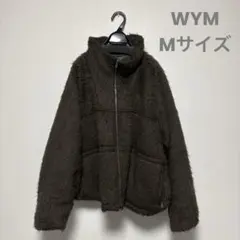 WYM LIDNM ブルゾン ダブルジップ カーキ シャギーのサムネイル