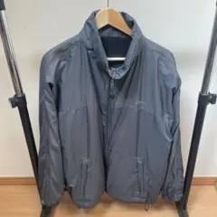 Bear USA ベアー ナイロンジャケット L ダークグレー 00s Y2Kのサムネイル