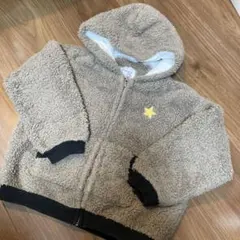 6° vocale フリースジャケット ブラウン