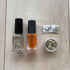 NAIL HOLIC ネイルカラー 2本セット ラメ・オレンジのサムネイル