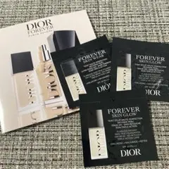 ディオール　スキンフォーエバーフルイスキングロウ他　ファンデーション　サンプル