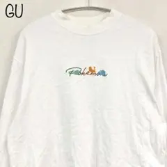 【GU】ポケモン　刺繍ロンT　フシギダネ　ヒトカゲ　ゼニガメ　M