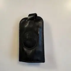 ブラックレザーキーケース