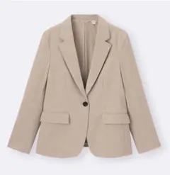 GU ウォッシャブルテーラードジャケット Mサイズ