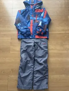 【上下セット】DREAMFLY ジュニア スノーボードウェア 140サイズ
