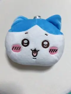 ちいかわ　ハチワレ パスケース ポーチ カラビナリール付き プライズ品