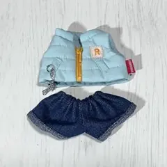 LABUBU ラブブ 着せ替え服 フカフカベスト 2点セット