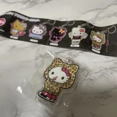 ハローキティ アクリルキーホルダー フードGAL