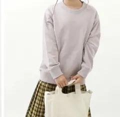 devirock スウェットトレーナー 無地 ピンクベージュ 160cm