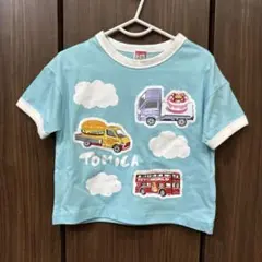 バースデイ トミカ ハンバーガーカー ケーキカー ペットワールド Tシャツ 95