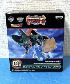 ドラゴンボール 一番くじ ワーコレ 〜Z編〜　C賞 セル&ベジータ フィギュア