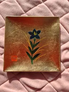 金沢　金箔工芸品　菓子皿