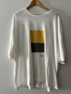 カラーブロックデザイン Tシャツ オーバーサイズ