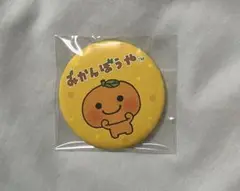 San-X　レザー風缶バッジ　みかんぼうや