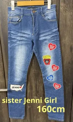 sisterJenni シスター　ジェニー　ワッペン　ボトムス　デニム　ダメージ