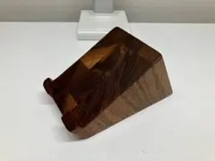 スマホスタンド　木製　ウォールナット材