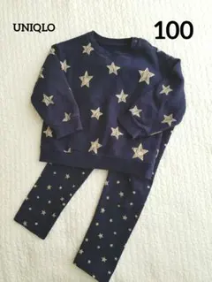 【UNIQLO】 フリース トレーナー フリース レギンス セット