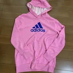 adidas ピンク フード付きパーカー160