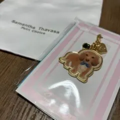 【新品未使用】サマンサタバサ プチチョイス チャーム 犬 バッグチャームダックスのサムネイル