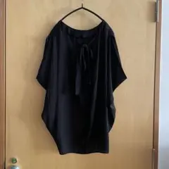 KBF 2way ドルマンショートスリーブカットソー リボン