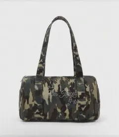 迷彩柄 ストーン装飾 ボストンバッグ