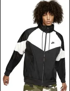 NIKE ナイキ ナイロンジャケット M ウインドブレーカー ロゴ フルジップ