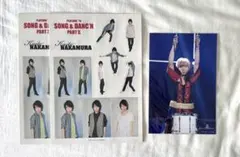 中村海人 夢アイ 大判フォト ＆ プレゾン2013 ステッカー2枚