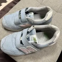 New Balance ライトブルー スニーカー313　19cm