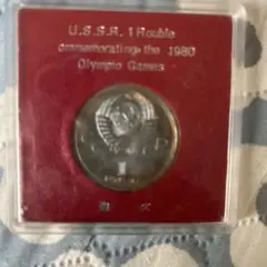 モスクワオリンピック 記念銀貨 1978年 1トロイオンス SV900 - メルカリ