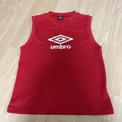 umbro 赤 ノースリーブ サイズ160